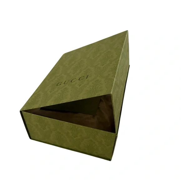 Gucci Green Gift Box/Tissue Paper/Card - Picture 4 of 8